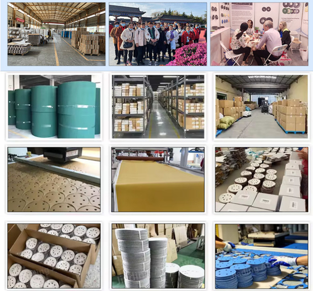 Zhengzhou Jiading Abrasive Manufacturing Co., Ltd. linea di produzione del fabbricante