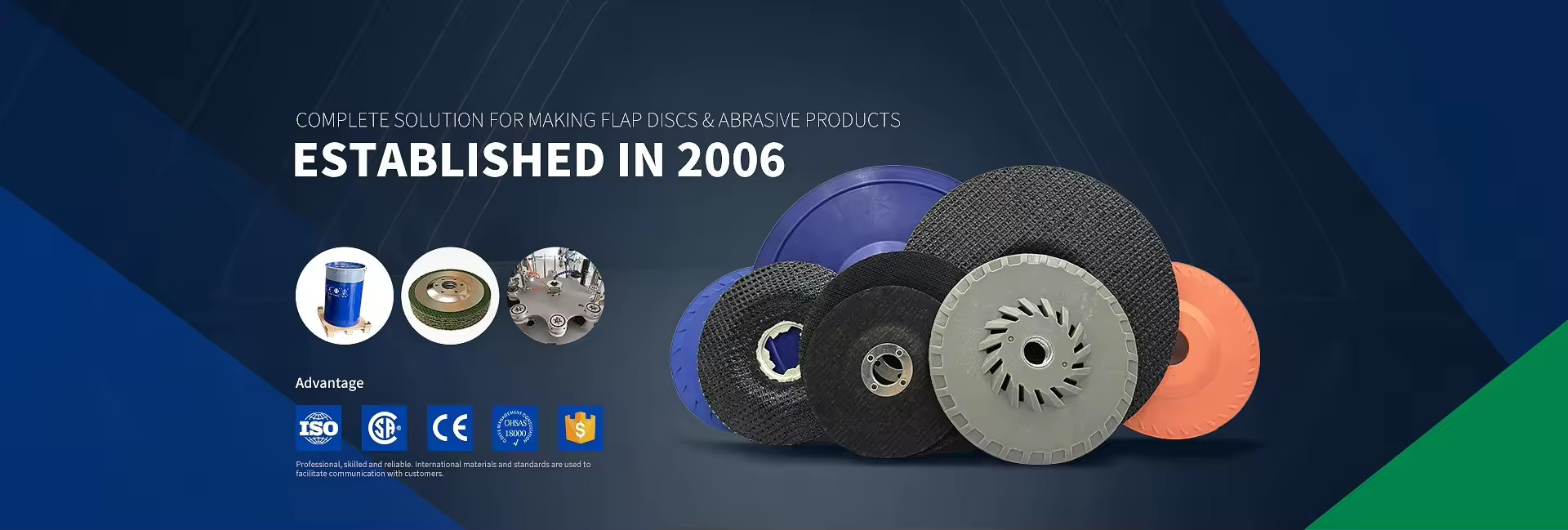 qualità Disco di levigatura abrasivo fabbrica